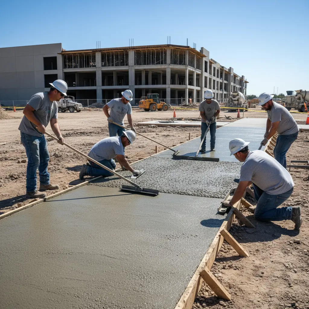 Commercial Flatwork in Dallas-Fort Worth, TX - EJT Construction Management